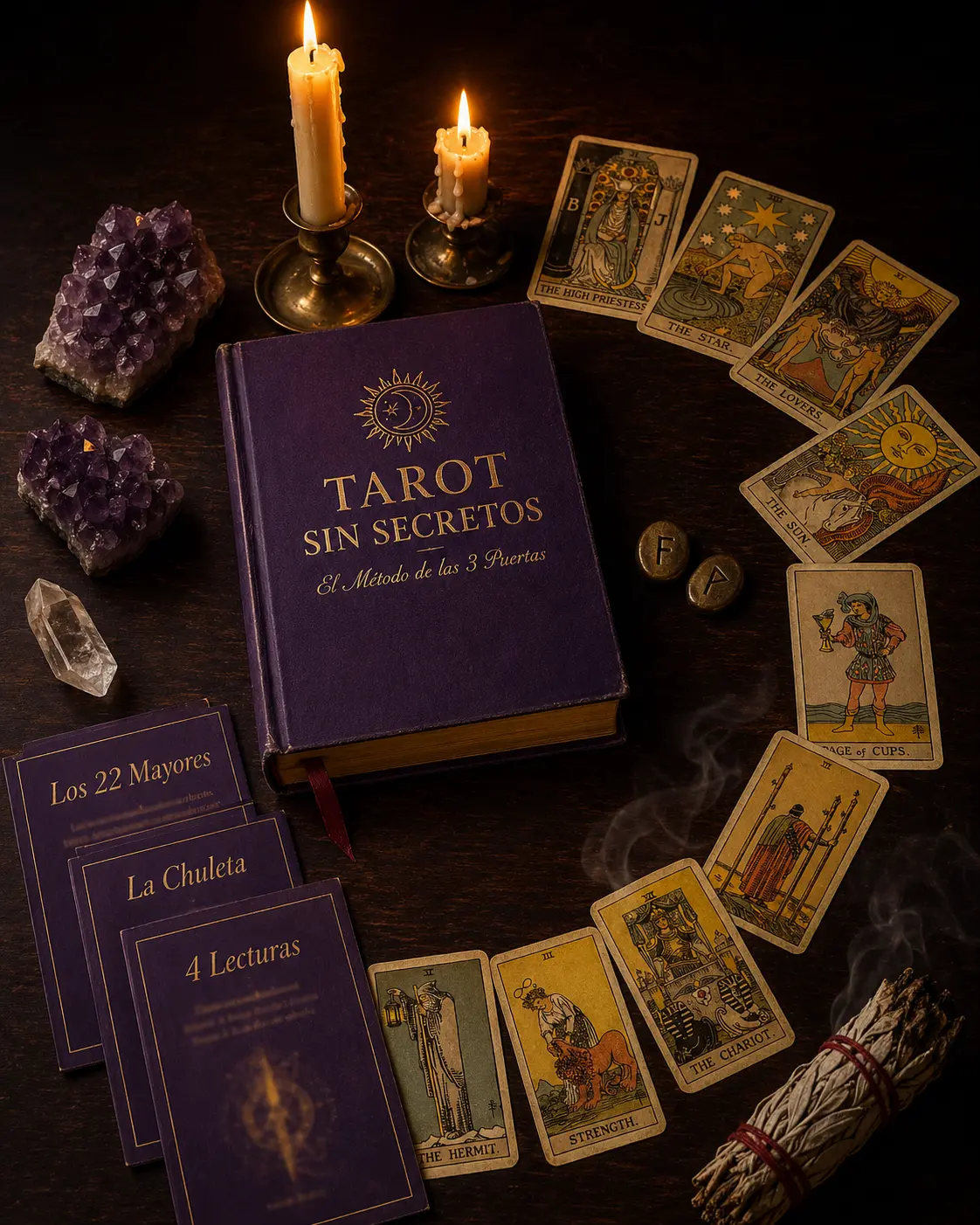 Tarot Sin Secretos — Curso + PDFs